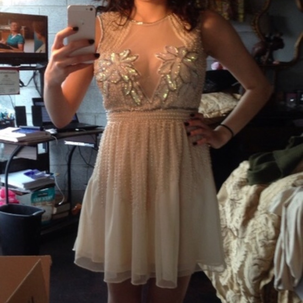 Kimchi Blue Beautiful Beaded Dress